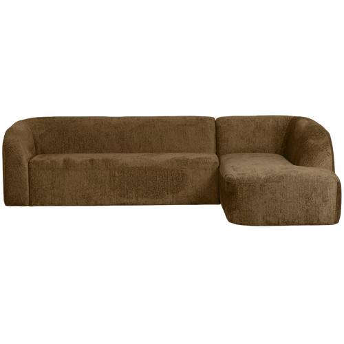 BePureHome hoekbank rechts Sloping - Velvet - Brass - 77x274x87/225 - vtwonen shop