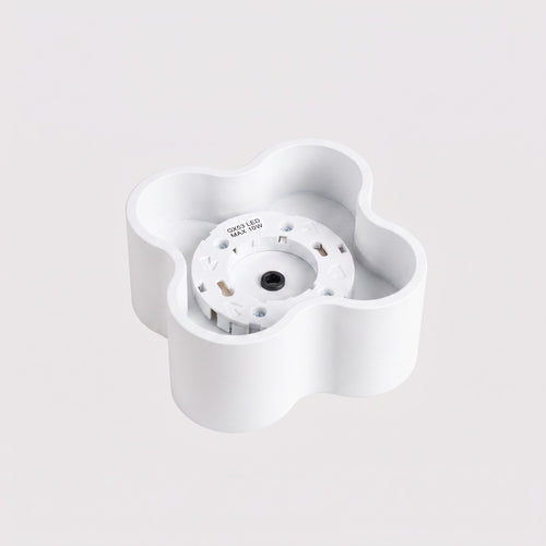 Sollux Lighting Plafondlamp OVIO 1 wit Gx53 - 12x12x6cm