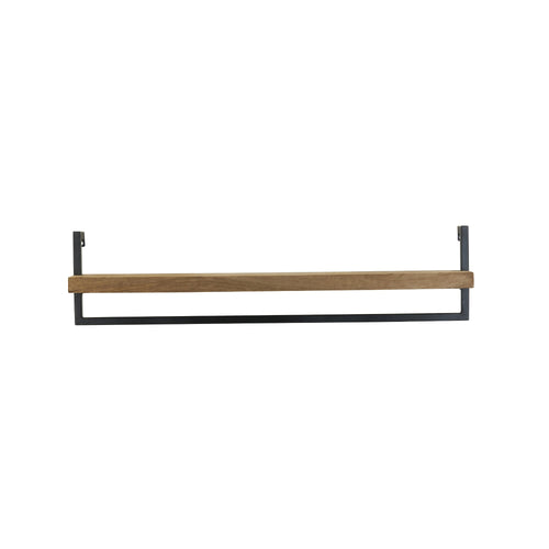 Light & Living wandplank Maddison - bruin - 100x15x24cm