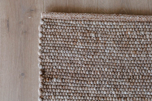 Interieur05 Wollen Vloerkleed Lichtbruin Vik - 240 x 340 cm - vtwonen shop