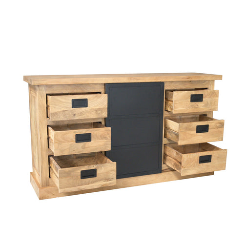 Starfurn Dressoir Noa - Naturel Hout - 160x45x90cm