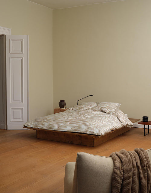Marc O'Polo Svali dekbedovertrek - Lits-Jumeaux - 240x200/220 cm - Oatmeal