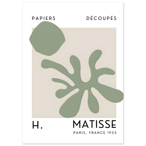 Artfulprints  Matisse – Echoes of the sea   poster 50x70 cm