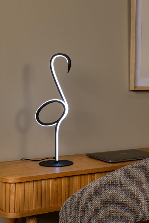 Lucide tafellamp FLAMINGO - Geïntegreerde LED - Multicolor