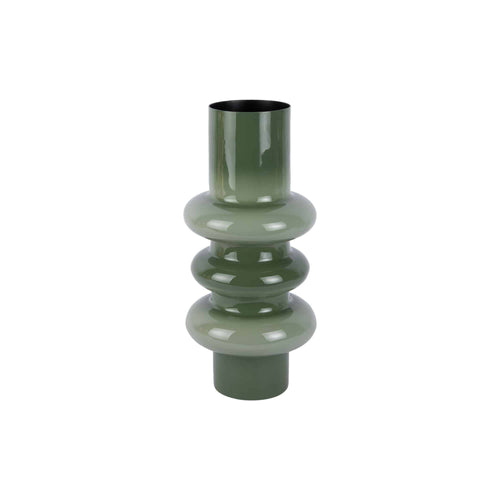 Present Time vaas Grato Medium - groen - Ø17.5cm