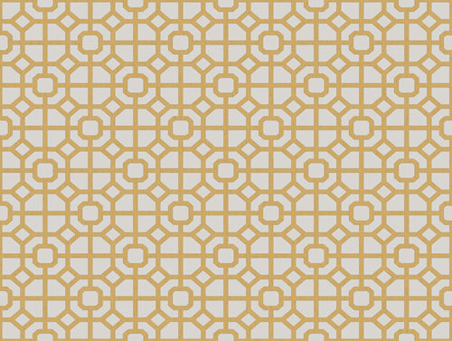 Sanders & Sanders behang geometrische vormen geel - 53 cm x 10 m - 640199 - vtwonen shop