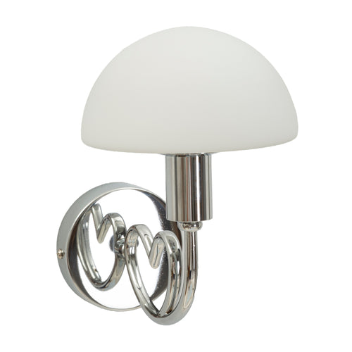 Mauro Ferretti wandlamp - 23x15x22 cm - zilver