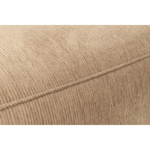 Zuiver Fat Freddy Rib Bank Rechts Karamel/ Bruin - vtwonen shop