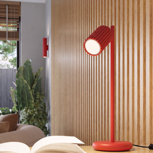 Sollux Lighting Plafondlamp KARBON 3L rood - 45x6,5x16,5cm