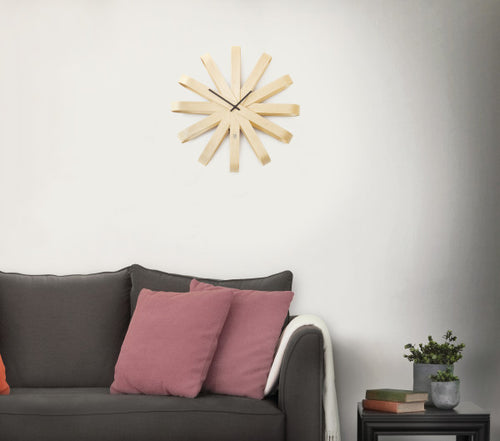 Umbra Ribbonwood-wandklok