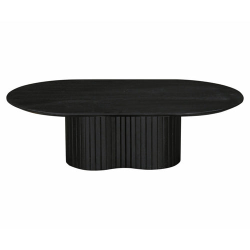 Giga Meubel Salontafel Ava - Ovaal - Mangohout - 120cm