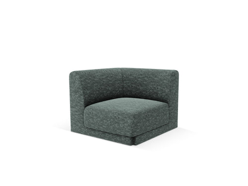 Micadoni Hoekmodule Miley chenille olie - 90x90x70cm