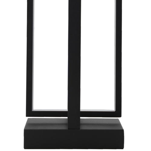 EGLO tafellamp Siberia - led - 43 cm - zwart/wit - dimbaar - vtwonen shop