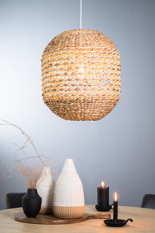 Light & Living hanglamp  - bruin - 60x60x29.5 cm