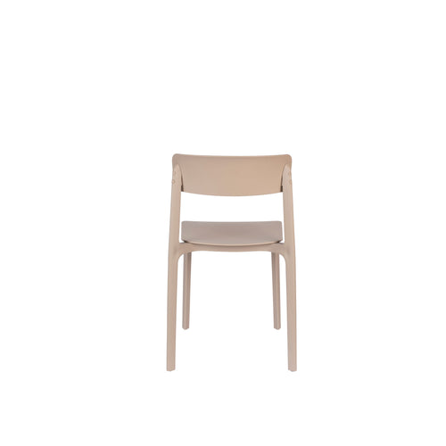 Housecraft Living Clive Tuinstoel/ Eetkamerstoelen Lichtbruin - Set van 4