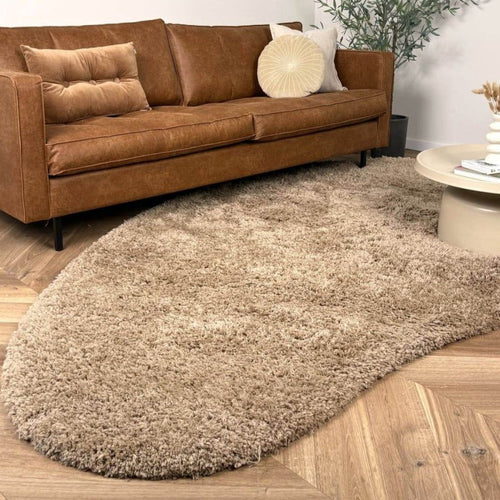 Interieur05 vloerkleed Pilo - hoogpolig - taupe - 200 x 290 cm - vtwonen shop
