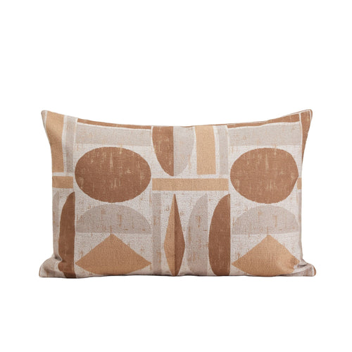 Madura Kussenovertrek Anoki beige en bruin 40x60 cm
