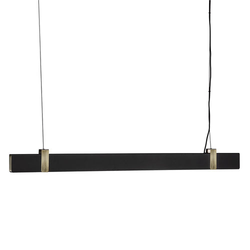 Nordlux hanglamp Lilt - 1 lichts - 115  x 200   cm - zwart - vtwonen shop