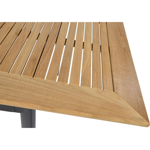 Lesli Living tuintafel Monza - antraciet - 152∕210x89x75,5cm