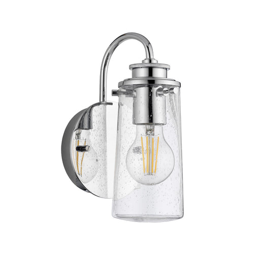 Braelyn Kichler 1-lichts wandlamp chroom IP44