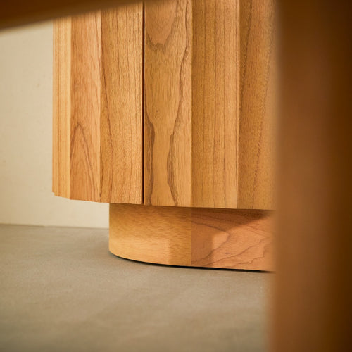 Tikamoon Buffetkast van massief mindihout 150 cm - Naturel