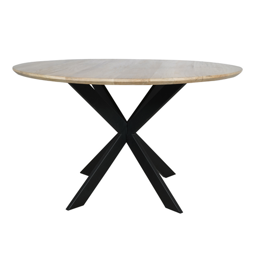 Starfurn  eettafel Ferris - bruin - 130x130x76cm - vtwonen shop