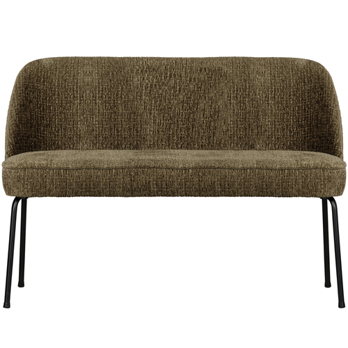 WOOOD eetbank Vogue - Structure Velvet - Bonsai - 83x120x59