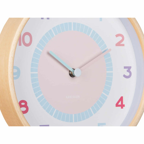 Karlsson wandklok Chica - multicolor - Ø25cm