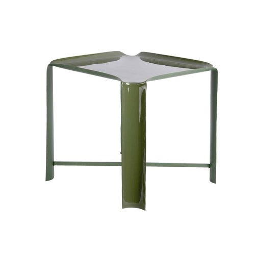 Leitmotiv bijzettafel Cadiz - groen - 41x41x41cm