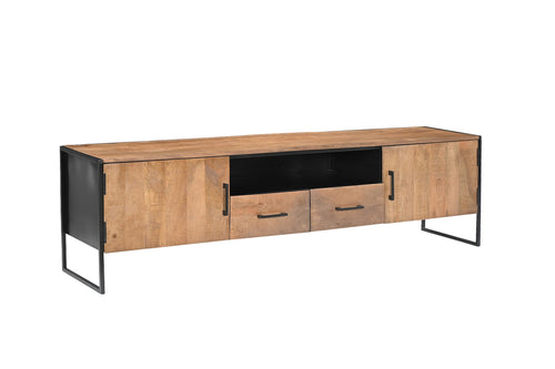 Livingfurn tv-meubel Elin - 180cm - bruin - vtwonen shop