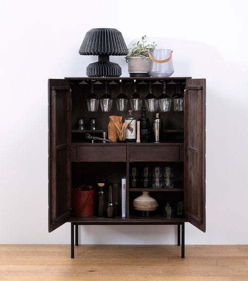 Loff Design Wandkast Coos - 90 x 45 cm - Bruin - vtwonen shop