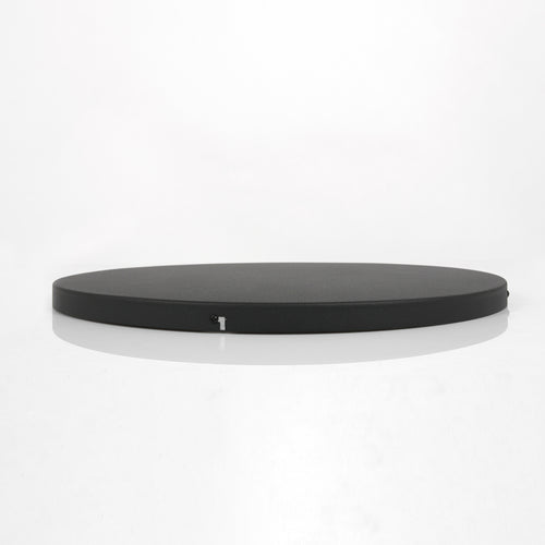 Ylumen plafondplaat rond -  50  x 2.5   cm - zwart