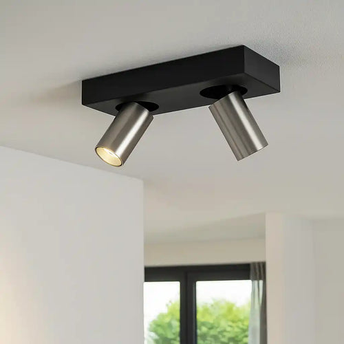 Highlight spot Eliano - 2 lichts - 24  x 12.5   cm - mat chroom - vtwonen shop