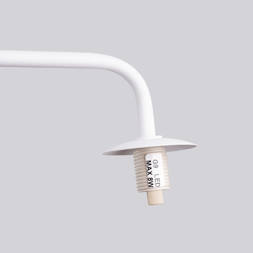 Sollux Lighting Wandlamp ASTRAL 1 wit - 10x22x21cm