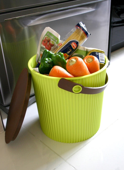 Hachiman Omnioutil Opbergemmer - L - Groen/Zwart - vtwonen shop