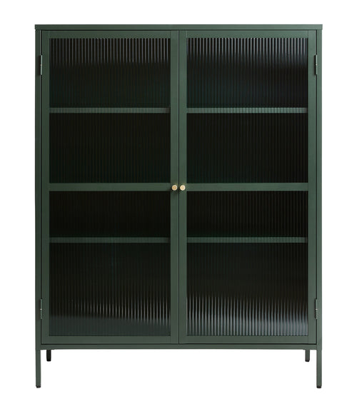 Rebellenclub vitrinekast omeo - 140 x 111 cm - groen - vtwonen shop