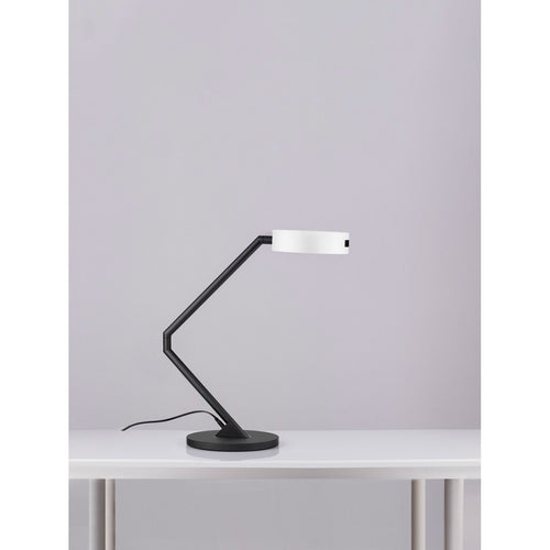 Nova Luce AFI Bureaulamp, wit, met sensor, dimbare LED, 23W, 1853lm, 3000K
