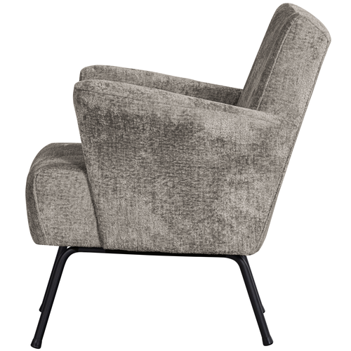 BePureHome fauteuil Muse - Polyester - Taupe - 77x73x70 - vtwonen shop