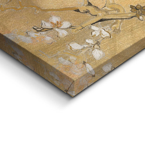 Reinders Van Gogh - almondblossom gold schilderij -  goud - woonkamer - 50x70cm