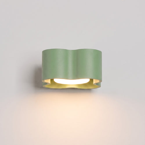 Sollux Lighting Wandlamp OVIO saliegroen Gx53 - 12x14,5x6cm