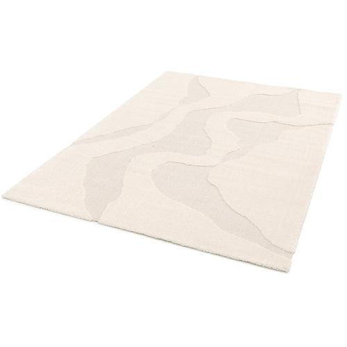 AFK Living vloerkleed Osmose - reliëfeffect - beige - 160 x 230 cm