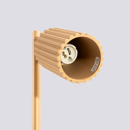Sollux Lighting Tafellamp KARBON goud - 14,5x19,5x43cm