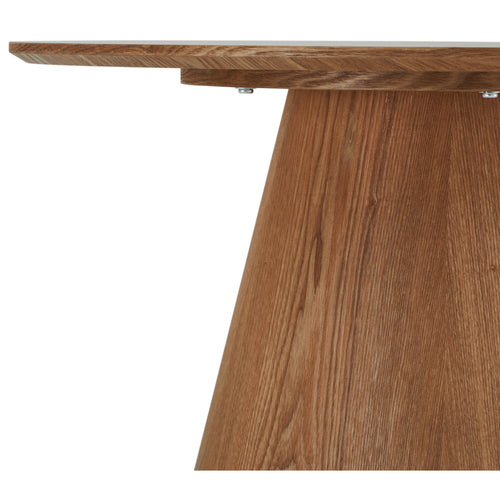 Furnhouse ronde salontafel Tango - Natuurlijk eikenhout - Ø 80 cm