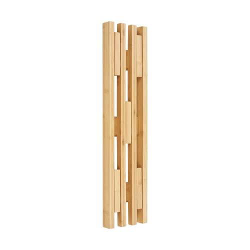 Artichok Rijk Bamboe Houten Wandkapstok 5 Haken - Naturel - vtwonen shop