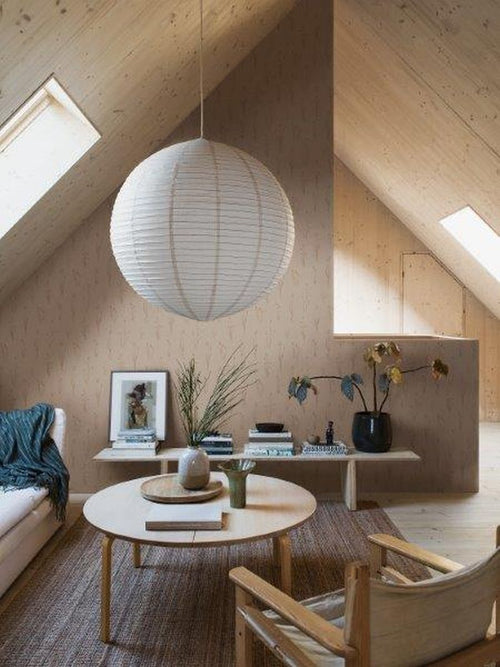 Borastapeter behang bladeren beige - 53 cm x 10.05 m - 661046 - vtwonen shop