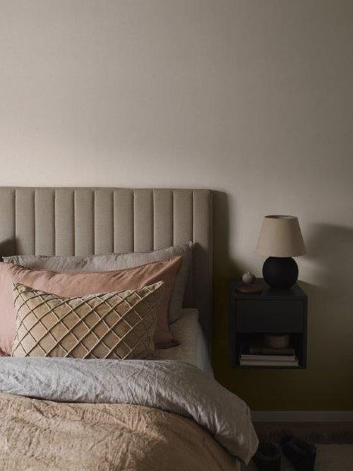 Borastapeter behang linnenstructuur warm beige - 53 cm x 11.2 m - 660107 - vtwonen shop