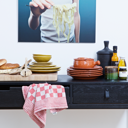 WOOOD dressoir Silas - Essen - Blacknight - 74x140x40 - vtwonen shop