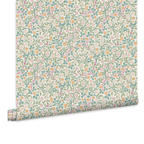 William Morris at Home Vliesbehang - Clover Spring