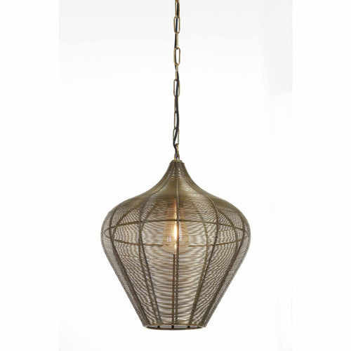 Light & Living hanglamp Alvaro - brons - Ø36cm - vtwonen shop