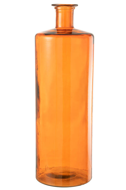 J-Line vaas Wijd - glas - orange - large - 74 cm hoog - vtwonen shop